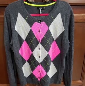 Cashmere button down sweater